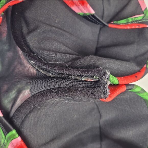 TORRID bikini 2 piece watermelon push up and lattice mesh bottom swimsuit 0X/12 - Picture 10 of 15